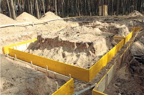 Wykopy pod fundamenty